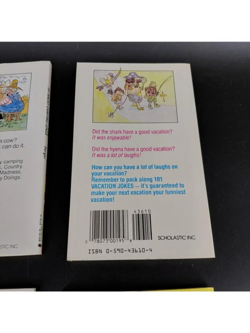 Vintage 101 Jokes Books Lot 4 Melvin Berger Scholastic Paperback 1980s Humor